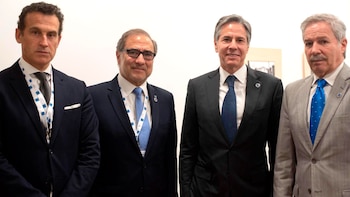 Canciller Felipe Solá, Antony Blinken,