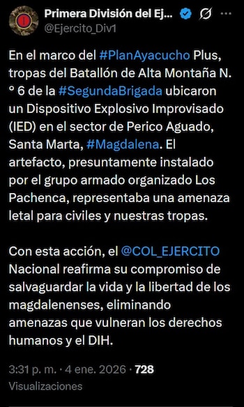 Las autoridades insisten en la