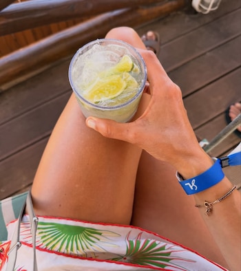 La caipiriña no faltó durante