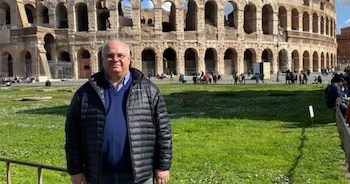 Daniel Ferreriro durante sus vacaciones en Roma