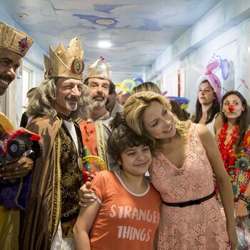 La primera dama regaló juguetes