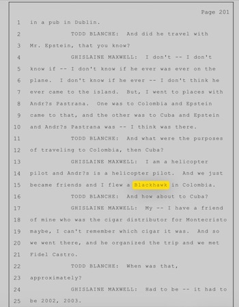 La divulgación de registros relacionados