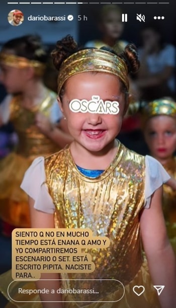 La dedicatoria de Darío Barassi