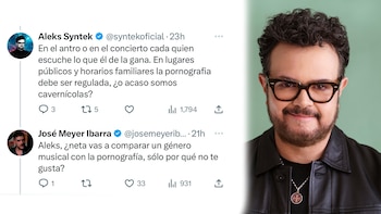 Aleks Syntek desató polémica en