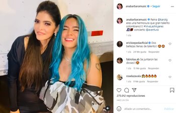(Captura: @anabarbaramusic/instagram)
