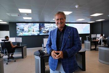 Luigi Brugnaro, alcalde de Venecia,