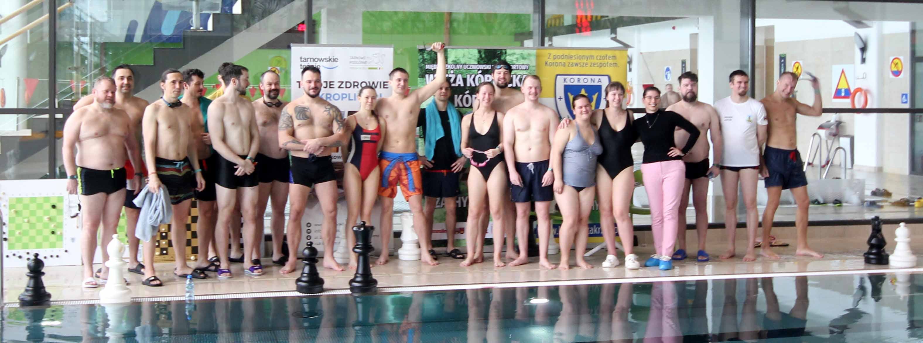 Mazurkiewicz organizó en mayo el Campeonato Mundial de Ajedrez Subacuático en Tarnowo Podgórne, Polonia, con 62 jugadores y unos 13.450 dólares en premios (Créditos: Récord Guinness)
