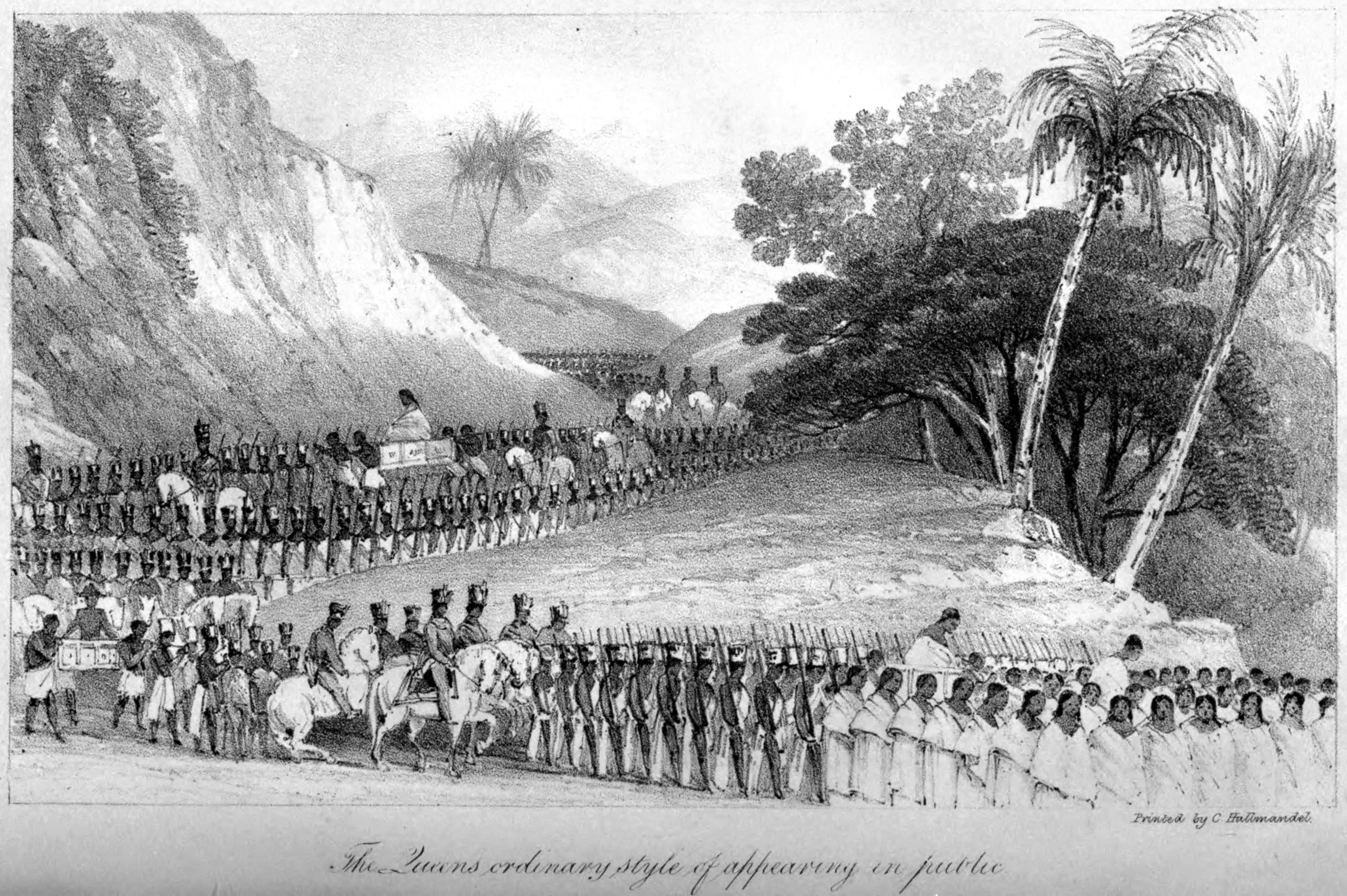 Ranavalona I reinstauró la tangena en Madagascar como un