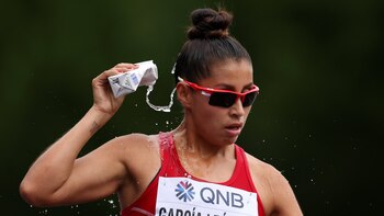 Kimberly García, la primera atleta