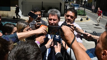 Sergio Uñac habló con la