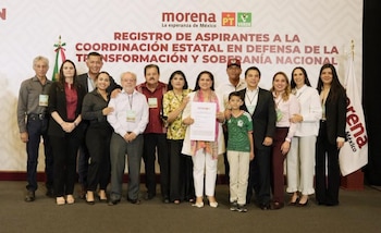 Celida López Cárdenas formalizó su registro como aspirante a la Coordinación Estatal de los Comités para la Defensa de la Transformación en Sonora, dentro del proceso interno de Morena rumbo a las elecciones de 2027.