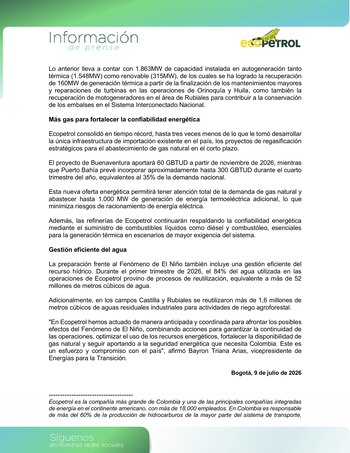 - crédito Ecopetrol