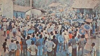 El sepelio de Rutilio Grande