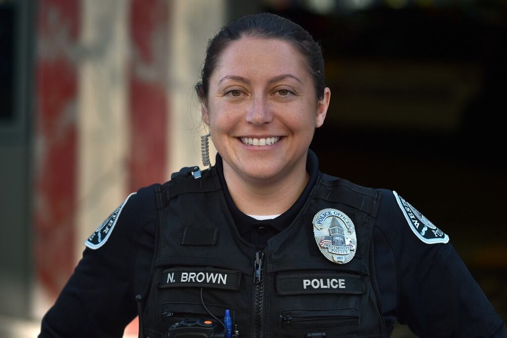 Nicole Brown fue vista bailando en el festival Stagecoach mientras decía estar incapacitada por una lesión cerebral. (Departamento de Policía de Westminster)