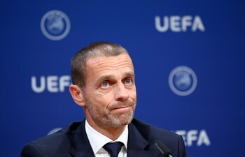 El presidente de la UEFA,