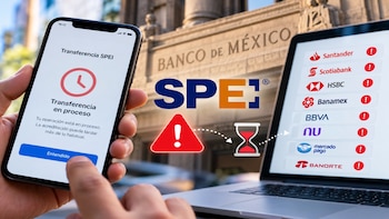 SPEI presenta retrasos en México: qué bancos reportan fallas y cuándo llegará tu transferencia