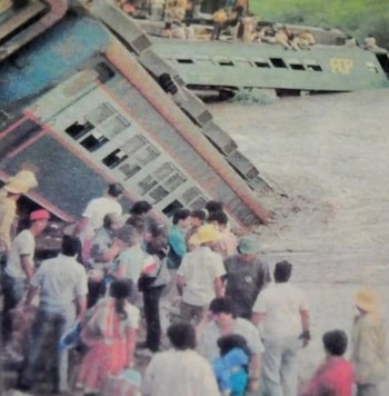 El colapso del puente en