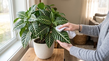 Planta cebra: cómo limpiar sus hojas para devolverles el brillo sin dañarlas