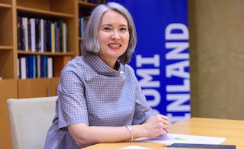 Nicola Lindertz, embajadora de Finlandia