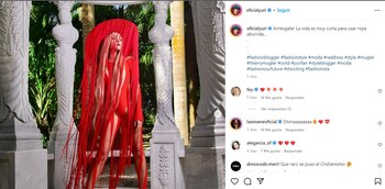 La cantante fue criticada por