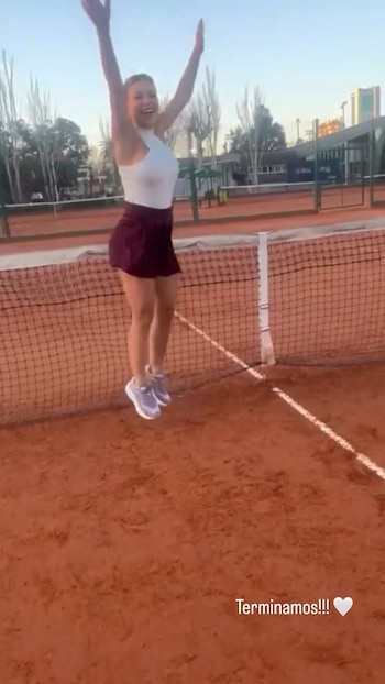 La felicidad por el fin