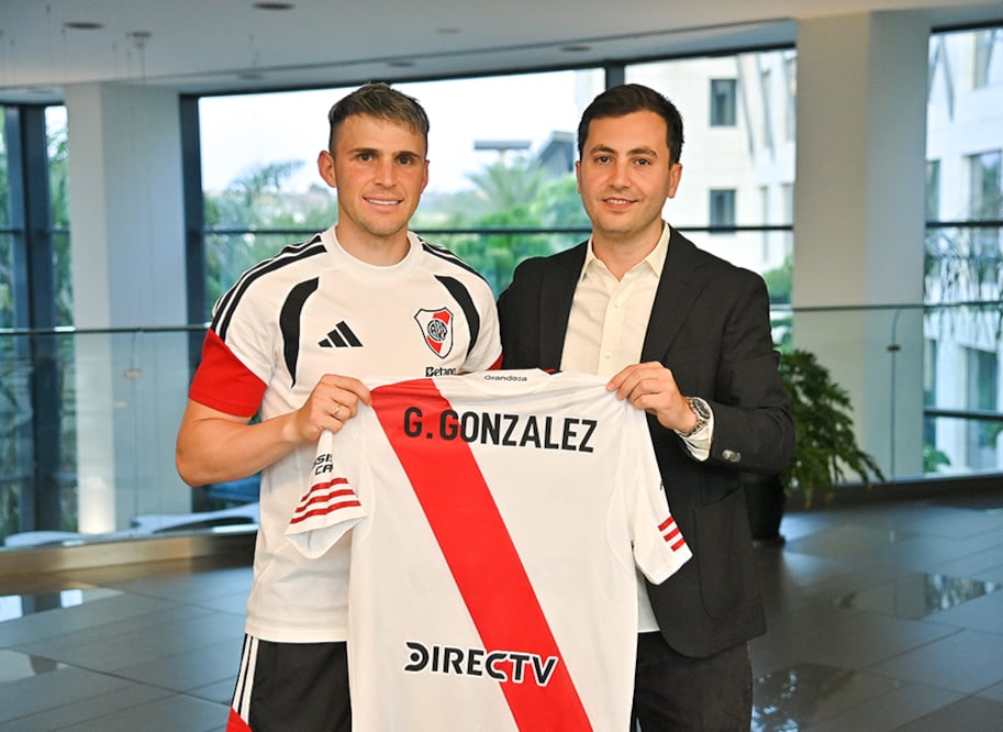 El lateral Giovanni González dejó el Krasnodar de Rusia y es jugador de River Plate hasta el 31 de diciembre de 2027