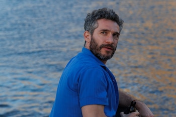 Michel Noher con Paula Echevarría en 'A la deriva' (Atresmedia)