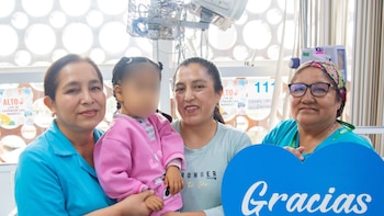 Danna Sofía enfrenta una malformación desde su nacimiento y ahora podrá comer sin sonda - Créditos: Essalud.