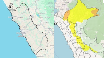 Senamhi advierte llegada de dos