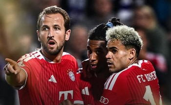 Bayern Múnich, con Luis Díaz todo el terreno de juego, ganó y goleó 4-1 a VfL Osnabrück en la Copa de Alemania - crédito Bayern Múnich
