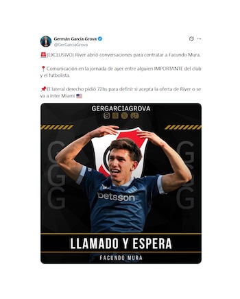 El posteo sobre el interés