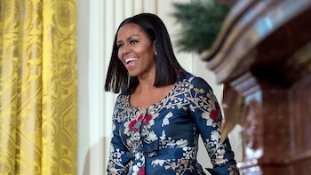 Michelle Obama también fue blanco de una amenaza enviada por carta (AP)