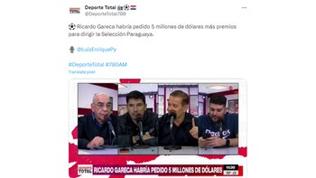 El sueldo que habría pedido