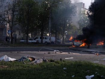 Las fuerzas rusas intensificaron los bombardeos en al menos 14 regiones ucranianas desde el viernes pasado (Iryna Rybakova/93ra Brigada Mecanizada Separada Kholodnyi Yar via AP)