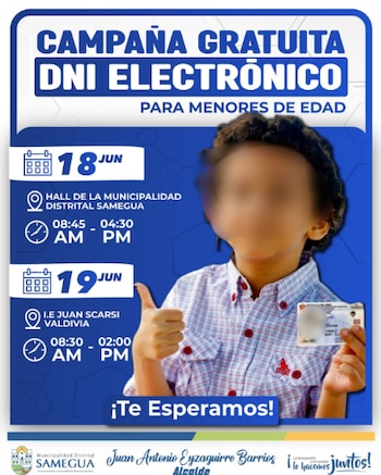 La campaña estará disponible en