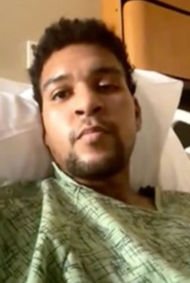 Alex Valencia enfrenta un delicado estado de salud tras sufrir un fallo multiorgánico y un mes en coma tras las amputaciones - crédito Univisión