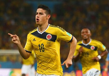 James Rodríguez fue posicionado como