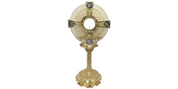 La custodia que utilizará el Papa León XIV durante en la procesión del Corpus. (Archidiócesis de Madrid)