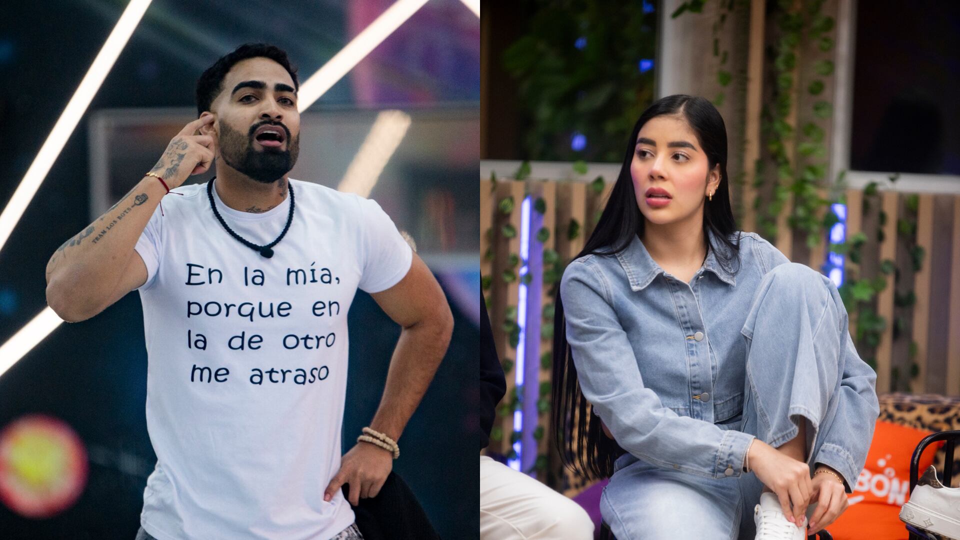 El padre de Mariana Zapata le pidió enfocarse en el juego sin romances por su acercamiento con Eidevin - crédito cortesía Canal RCN