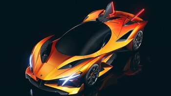 Las formas futuristas y aerodinámicas