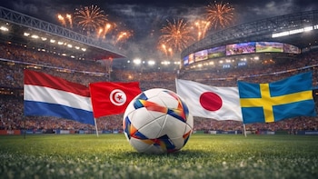 Tabla de posiciones del Grupo F del Mundial 2026: así van Países Bajos, Túnez, Japón y Suecia en la fecha 3