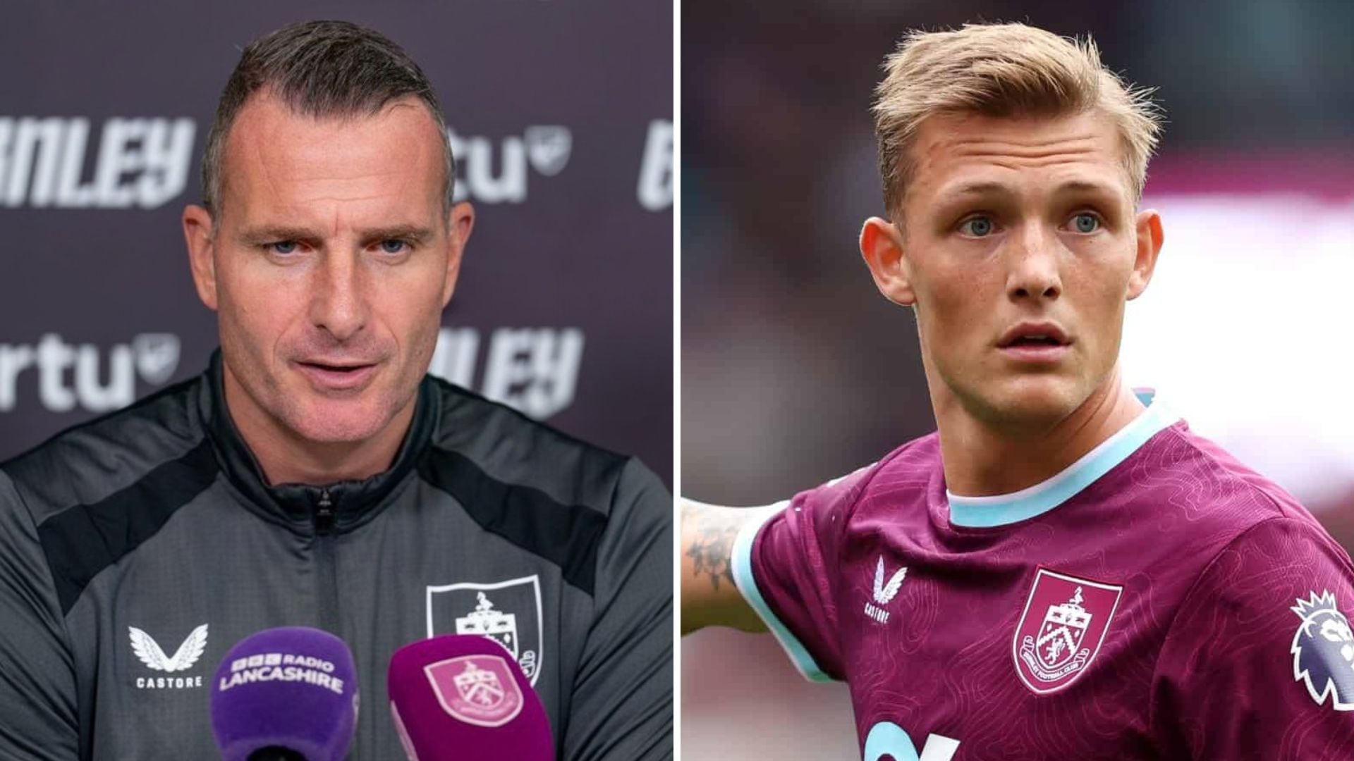 Nick Hayen ha asegurado que Oliver Sonne no presenta dolencia alguna, tras su expedición con Perú. - Crédito: Burnley