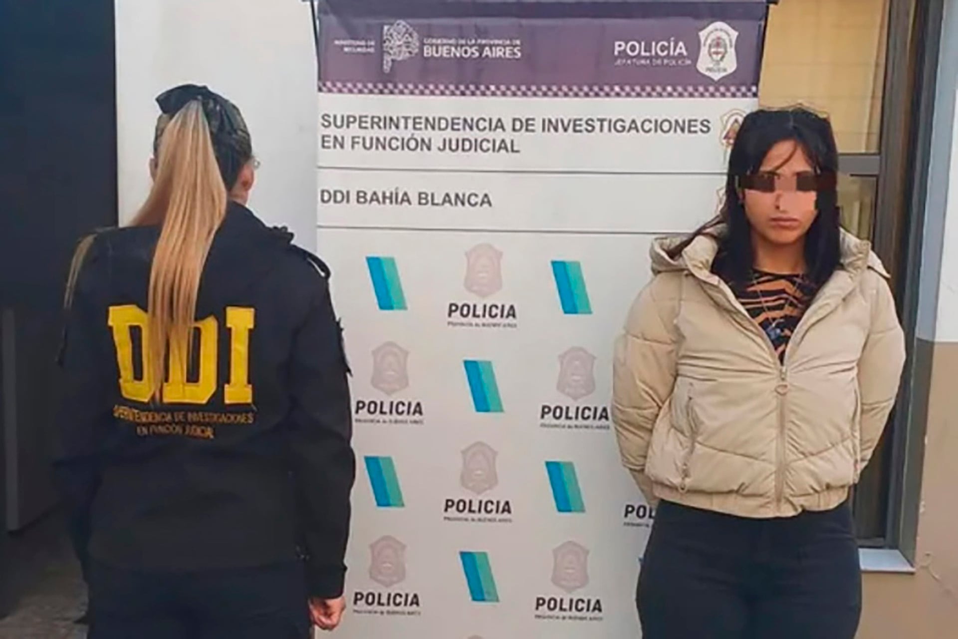 Damiani tras ser detenida en abril del año pasado