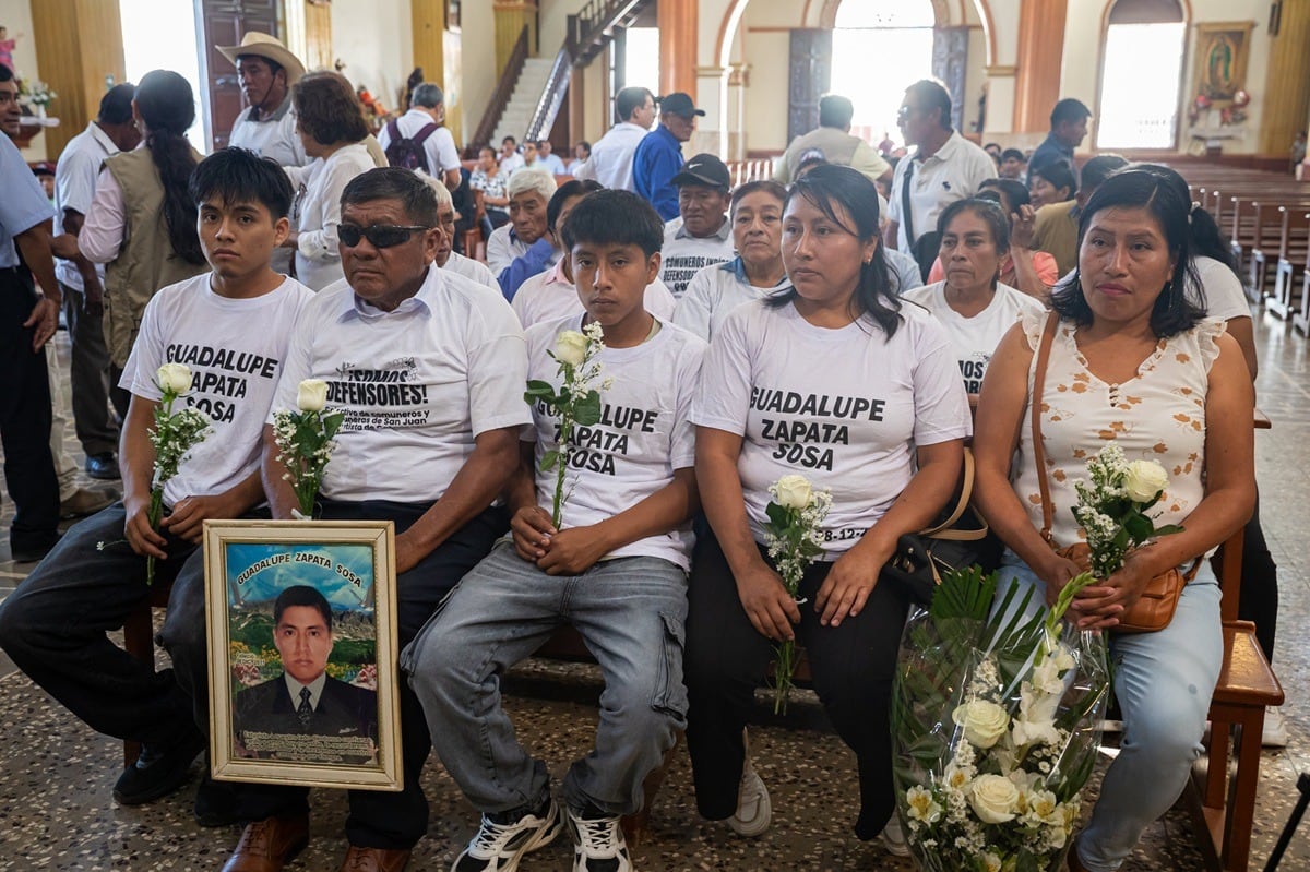 Familiares de las víctimas