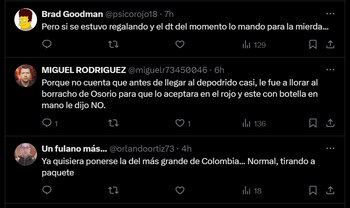 Los usuarios reaccionaron a la