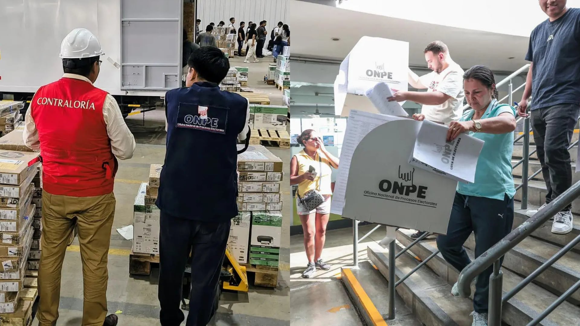 Auditoría revela irregularidades en transporte y entrega de material electoral de la ONPE. (Foto: Agencia Andina)
