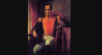 La entrada de Bolívar al