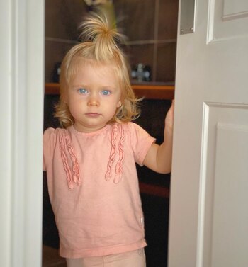 Delfina, la hija de Luly