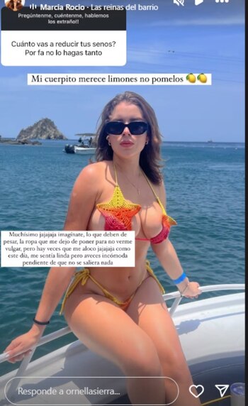 La presentadora reveló que sí