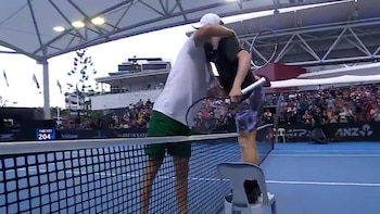 El curioso gesto por la